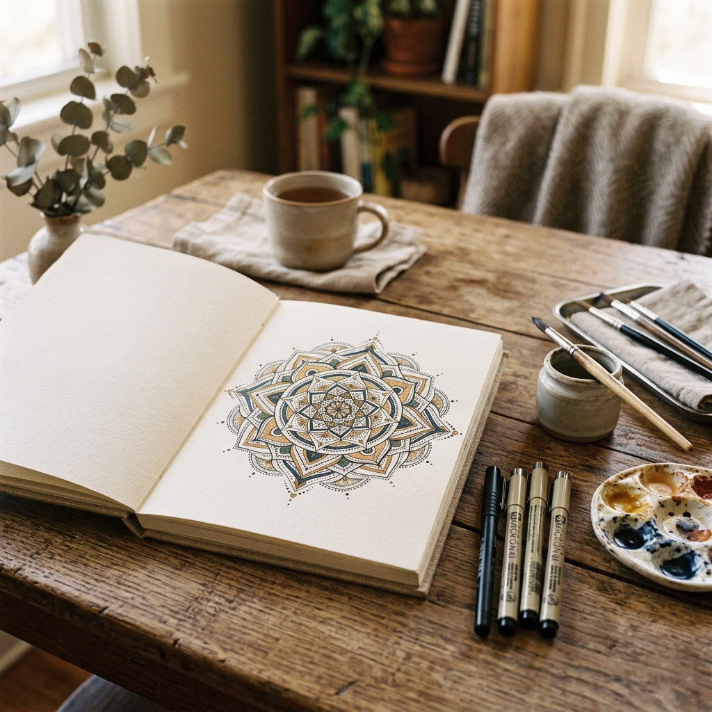 Crtanje mandala i Zentangle: Umetnost ponavljanja linija za unutrašnji mir